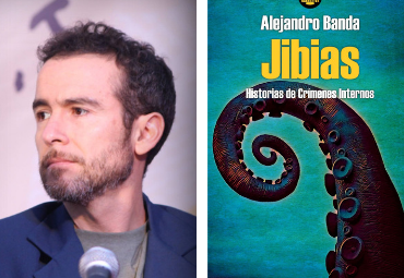 Alejandro Banda presenta su nueva publicación de cuentos “Jibias. Historias de Crímenes Internos”