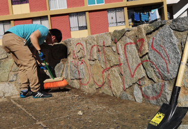 Estudiantes PUCV realizan limpieza ecológica en sector Barón - Foto 2