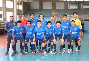 PUCV clasifica a las finales nacionales en Futsal masculino LDES Valparaíso