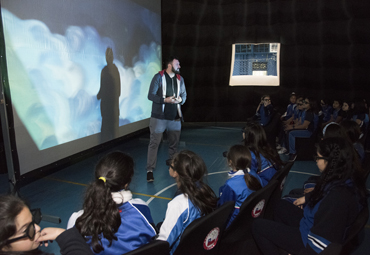 Con una muestra interactiva y gran audiencia cerró el paso del Museo Olímpico Itinerante por la PUCV - Foto 4