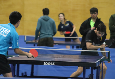 PUCV consiguió el título en tenis de mesa masculino y clasificó a las finales nacionales de LDES - Foto 2