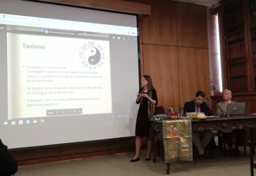 En la PUCV se realizó conferencia sobre China dentro del ciclo “Mitos y símbolos de cuatro civilizaciones de Asia” - Foto 1