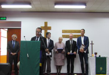 Profesor Kamel Harire recibió distinción de la Comunidad Teológica Evangélica de Chile - Foto 1