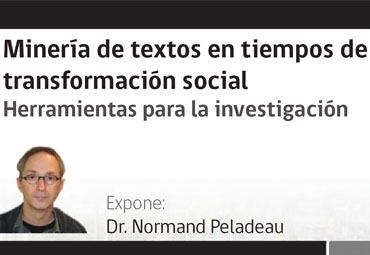 Charla: "Minería de textos en tiempos de transformación social"