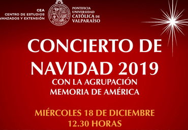 Concierto de Navidad 2019 en CEA PUCV