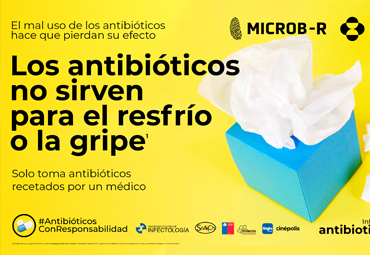 Instituto de Biología PUCV promueve campaña para buen uso de antibióticos