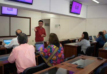 Docentes de las carreras del eje Brasil se capacitaron en el uso de Aula Virtual