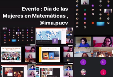 IMA PUCV conmemora Día Internacional de las Mujeres en Matemáticas con evento online - Foto 2