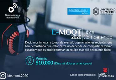 Estudiantes participan en nueva versión de Competencia E-MOOT 2020 - Foto 1