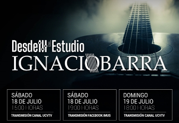 Guitarrista Ignacio Barra realizará concierto en línea “Desde el Estudio”