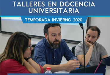 Vicerrectoría Académica invita a Talleres en Docencia Universitaria Temporada Invierno 2020 - Foto 1