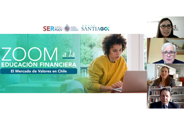 MBMF PUCV y Bolsa de Santiago dieron inicio a ciclo de charlas sobre educación financiera