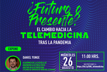 Webinar "¿Futuro o presente? El cambio hacia la telemedicina tras la pandemia”