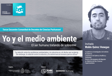 CIDSTEM invita a profesor Waldo Quiroz a dialogar con docentes de ciencias de Puchuncaví - Foto 1