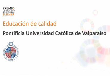 Católica de Valparaíso recibe Premio Elsevier-Desarrollo Sostenible en el área Educación de Calidad - Foto 2