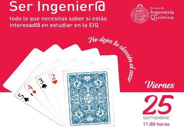 Escuela de Ingeniería Química invita a evento virtual “Ser Ingenier@”