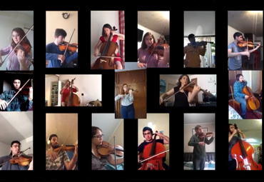 Orquesta de Cámara PUCV: Los desafíos de la distancia para hacer música “juntos” - Foto 2