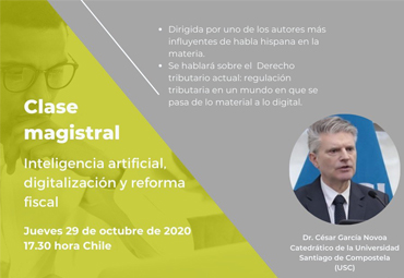 Clase magistral: Inteligencia Artificial, Digitalización y Reforma Fiscal