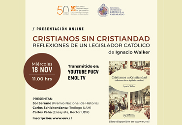 Presentación de “Cristianos sin cristiandad. Reflexiones de un legislador católico”