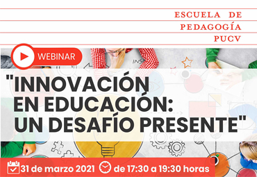 WEBinar "Innovación en Educación: un desafío presente"