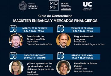 Magíster en Banca y Mercados Financieros realiza Ciclo de Conferencias - Foto 1