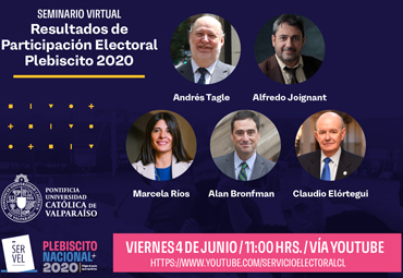 Seminario virtual de participación electoral del Plebiscito 2020