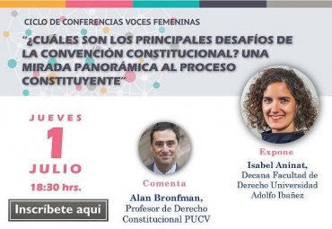 CEA PUCV invita a conferencia sobre desafíos de la convención constitucional