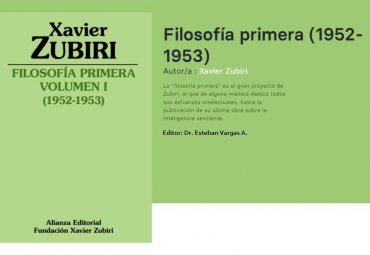 Académico de la Facultad de Teología PUCV edita libro de Xavier Zubiri publicado por Alianza Editorial - Foto 2