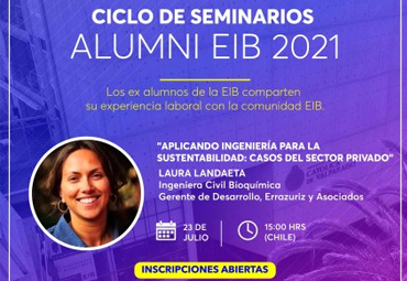 Seminario "Aplicando ingeniería para la sustentabilidad: casos del sector privado"