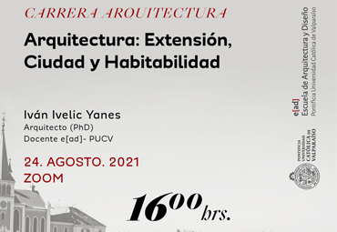 Charla "Extensión, ciudad y habitabilidad"