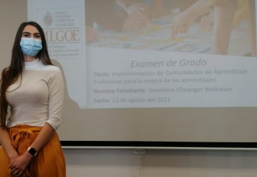 Estudiantes del Magíster en Liderazgo y Gestión en Organizaciones cohorte 2020 rinden Exámenes de Grado en Presencialidad - Foto 3