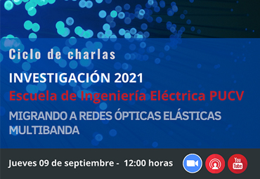 Charla "Migrando a redes ópticas elásticas multibanda”