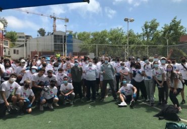 Estudiantes de Educación Física realizan actividad al aire libre para contribuir a la sostenibilidad ecológica - Foto 2