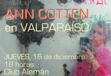 Lectura poética y conversatorio con la autora austriaca Ann Cotten