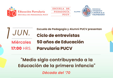 50 años EPA PUCV "Medio siglo contribuyendo a la educación de la primera infancia"