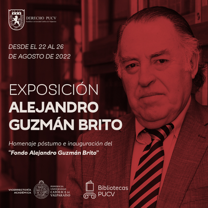 PUCV invita a la comunidad a conocer el legado del ex alumno de la Facultad de Derecho, profesor y jurista, Alejandro Guzmán Brito - Foto 1