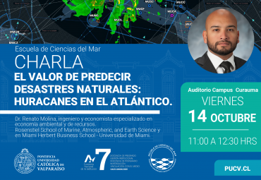Escuela de Ciencias del Mar realizará charla sobre huracanes en el Océano Atlántico - Foto 1