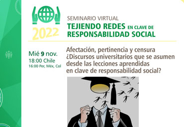 Seminario virtual "Afectación, pertinencia y censura"