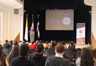 Instituto de Geografía PUCV celebró 50 años con solemne acto en Casa Central - Foto 1