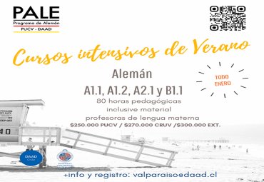Programa de Alemán (PALE) ofrece cursos intensivos de verano