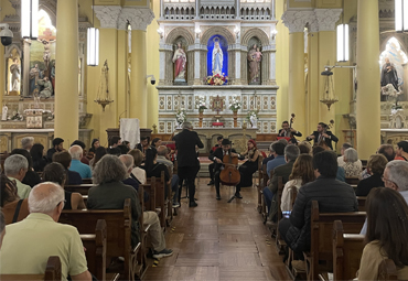 Orquesta de Cámara realiza concierto en beneficio de familias damnificadas por incendio - Foto 2