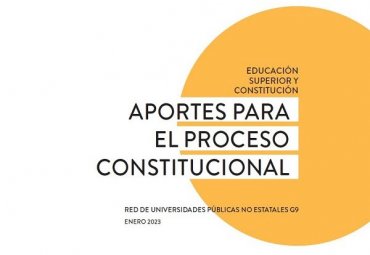 Universidades G9 entregan documento con aportes al nuevo proceso constitucional