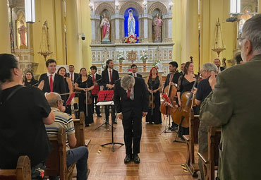Orquesta realiza concierto en beneficio de familias damnificadas por incendio en Viña del Mar