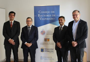 Rectores trabajarán en posicionamiento de Valparaíso como ciudad universitaria