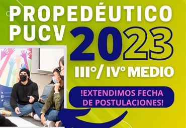 Cierre de postulaciones Propedéutico PUCV 2023