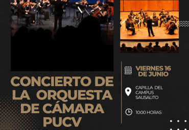 Orquesta de Cámara PUCV ofrecerá concierto en Sausalito