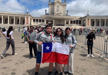 Estudiantes PUCV participaron en Jornada Mundial encabezada por el Papa Francisco