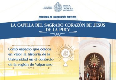 PUCV lanzará proyecto sobre Capilla del Sagrado Corazón de Jesús