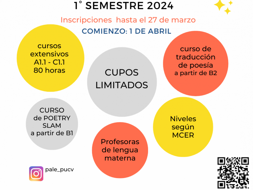 Programa PALE invita a inscribirse a cursos de alemán para primer semestre 2024