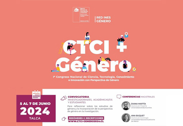 Proyecto InES-Género PUCV invita a participar en congreso en Talca